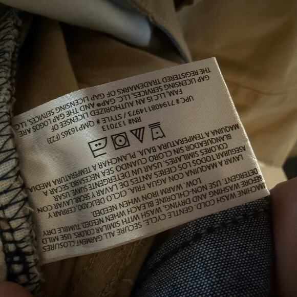 Gap Men’s Five Pocket Pants 40x32 stretch twill classic comfortable, casual 4152 - Picture 9 of 11